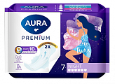 Купить aura premium (аура премиум) прокладки ночные night 7шт в Арзамасе