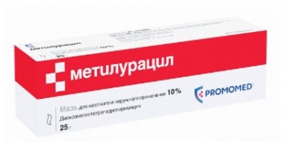 Купить метилурацил, мазь 10% 25г (биохимик оао, россия) в Арзамасе
