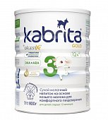 Купить kabrita gold 3 (кабрита) смесь на козьем молоке для детей старше 12 месяцев, 800г в Арзамасе