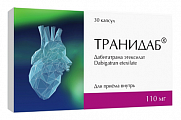 Купить транидаб, капсулы 110мг 30шт в Арзамасе
