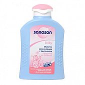 Купить sanosan baby (саносан) молочко для тела увлажняющее с пантенолом, 200мл в Арзамасе