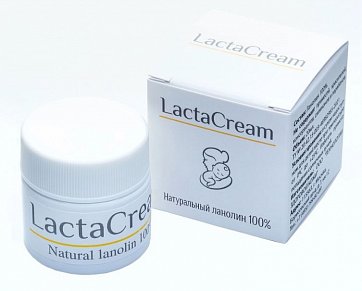 Lactacream (ЛактаКрем) Ланолин натуральный 100%, 20 мл