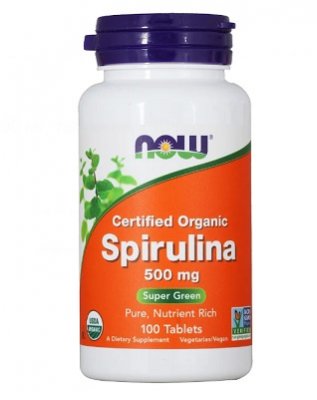 Купить now foods (нау фудс) спирулина натуральная, таблетки 100 шт бад в Арзамасе