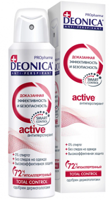 Купить deonica for women active (деоника) антиперспирант аэрозоль, 150мл в Арзамасе