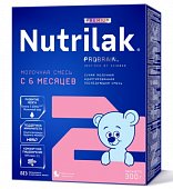 Купить нутрилак премиум 2 (nutrilak premium 2) молочная смесь адаптированная с 6 месяцев, 300г в Арзамасе
