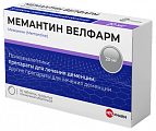Купить мемантин велфарм, таблетки, покрытые пленочной оболочкой 20мг, 30 шт в Арзамасе
