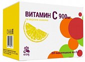 Купить витамин с 900мг со вкусом лимона, саше-пакет 5г, 20 шт бад в Арзамасе