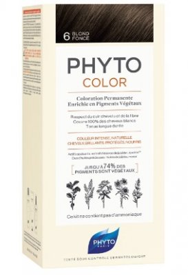 Купить фитосолба фитоколор (phytosolba phyto color) краска для волос оттенок 6 тёмный блонд(фитосолба, франция) в Арзамасе
