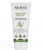 Купить aravia (аравиа) крем для лица и тела липидовосстанавливающий repair lipid emollient, туба 200 мл в Арзамасе