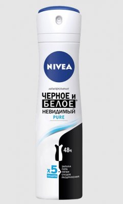 Купить nivea (нивея) дезодорант спрей невидимая защита пюр, 150мл в Арзамасе