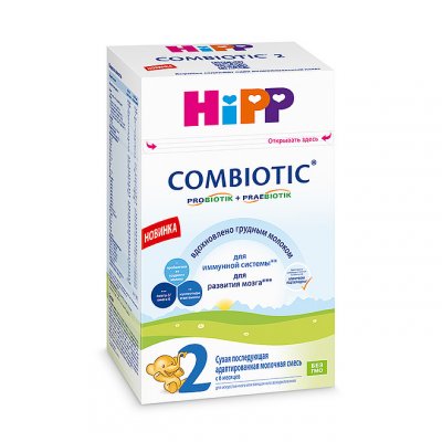 Купить hipp-3 (хипп-3) комбиотик, молочная смесь 600г в Арзамасе