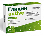 Купить глицин актив bioforte, таблетки для рассасывания 100мг 100шт бад в Арзамасе