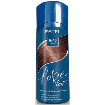 Купить estel (эстель) бальзам для волос оттеночный love ton 150мл тон 6/43 коньяк в Арзамасе