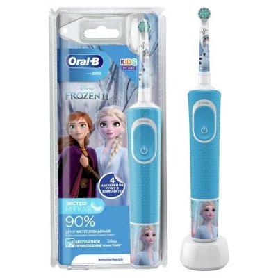 Купить oral-b (орал-би) электрическая зубная щетка vitality kids frozen (d1004132k) в Арзамасе
