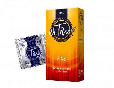 Купить in time (ин тайм) презервативы файн особо тонкие 12шт в Арзамасе