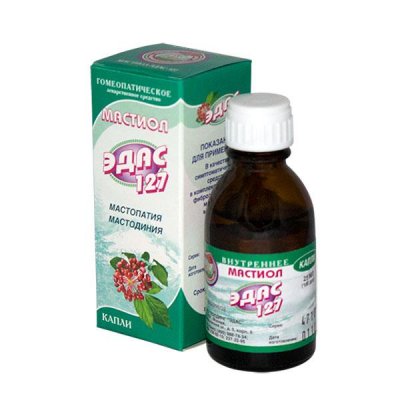 Купить эдас-127 (мастопатия), капли для приема внутрь гомеопатические, 25мл в Арзамасе