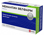 Купить мемантин велфарм, таблетки, покрытые пленочной оболочкой 10мг, 30 шт в Арзамасе