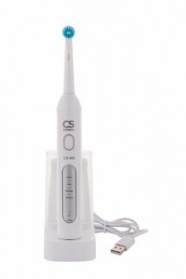 Купить зубная щетка электрическая звуковая cs medica cs-485, с зарядным устройством в Арзамасе