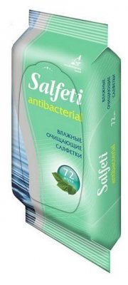 Купить salfeti (салфети) салфетки влажные антибактериальные 72шт в Арзамасе