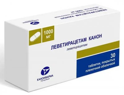 Купить леветирацетам-канон, таблетки, покрытые пленочной оболочкой 1000мг, 30 шт в Арзамасе