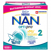 Купить nan 2 optipro (нан) смесь сухая для детей с 6 месяцев, 1050г в Арзамасе