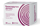 Купить троксерутин-вертекс, капсулы 300мг, 50 шт в Арзамасе