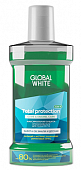 Купить глобал вайт (global white) ополаскиватель для полости рта максимальная защита забота об эмали и деснах fruit mix, 300мл в Арзамасе