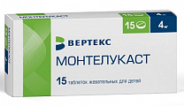 Купить монтелукаст, таблетки жевательные, для детей 4мг 15шт в Арзамасе