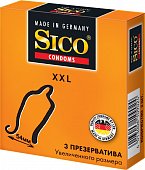 Купить sico (сико) презервативы xxl увеличенного размера 3шт в Арзамасе