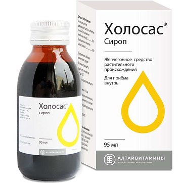 Холосас сироп, флакон 95мл Холосас сироп, флакон 95мл