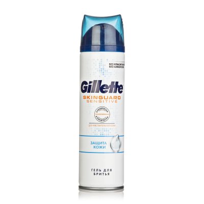 Купить gillette skinguard sensitive (жиллет) гель для бритья для чувствительной кожи, 200 мл в Арзамасе