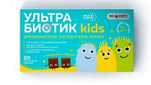 Купить ультрабиотик кидс bioforte (биофорте), таблетки жевательные со вкусом шоколада, 20 шт бад в Арзамасе