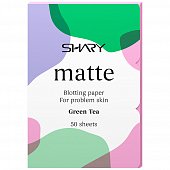 Купить шери (shary) салфетки для лица матирующие для проблемной кожи зеленый чай, 50 шт в Арзамасе