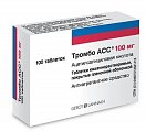 Купить тромбо асс, таблетки покрытые кишечнорастворимой пленочной оболочкой 100мг, 100 шт в Арзамасе