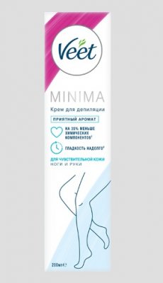 Купить veet minima (вит) крем для депиляции для чувствительной кожи, 200мл в Арзамасе