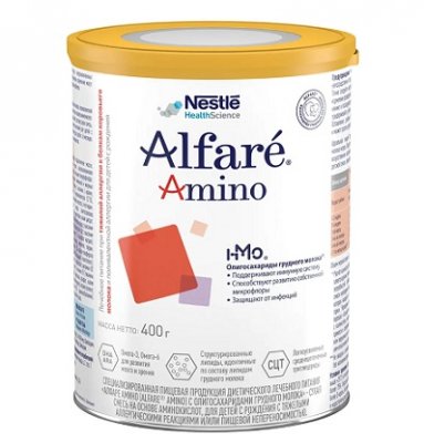 Купить nestle (нестле) alfare amino, смесь сухая для детей с рождения, 400г в Арзамасе