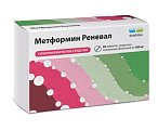 Купить метформин реневал, таблетки покрытые пленочной оболочкой 500мг, 60 шт в Арзамасе