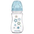 Купить canpol (канпол) бутылочка easystart newborn baby с широким горлышком антиколиковая 3+ мес, 240мл мл, 35/217 голубой в Арзамасе