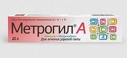 Купить метрогил а, гель для наружного применения 0,1%+1%, 20г в Арзамасе