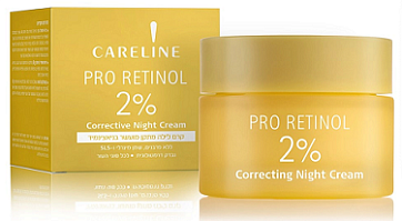 Careline (Карелин) крем для лица антивозрастной ночной Pro Retinol, 50мл