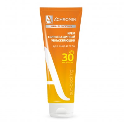Купить achromin sun blocking (ахромин) крем для лица и тела солнцезащитный 250мл spf30 в Арзамасе