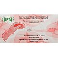 Купить перчатки смотр sfm латекс н/стер неопудр текстур хлоринация однократ l n50 пар/натуральный в Арзамасе