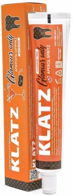 Купить klatz (клатц) зубная паста для женщин апероль без фтора 75мл в Арзамасе
