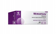 Купить меманталь, таблетки, покрытые пленочной оболочкой 10мг, 60 шт в Арзамасе