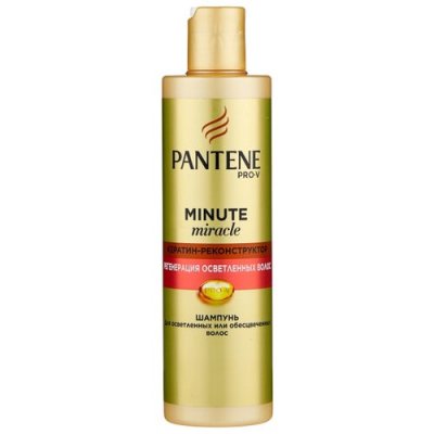 Купить pantene pro-v (пантин) шампунь minute miracle мицелярный регенерирующий для осветленных волос, 270 мл в Арзамасе