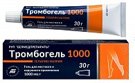 Купить тромбогель, гель для наружного применения 1000ме/г, 30г в Арзамасе