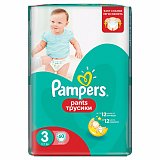 Pampers Pants (Памперс) подгузники-трусы 3 миди 6-11кг, 60шт
