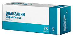 Купить оланзапин фармасинтез, таблетки 5мг 28шт в Арзамасе