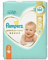 Купить pampers premium care (памперс) подгузники 3 миди 6-10кг, 74шт в Арзамасе