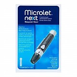 Микролет Некст (Microlet Next) ручка-прокалыватель с принадлежностями
